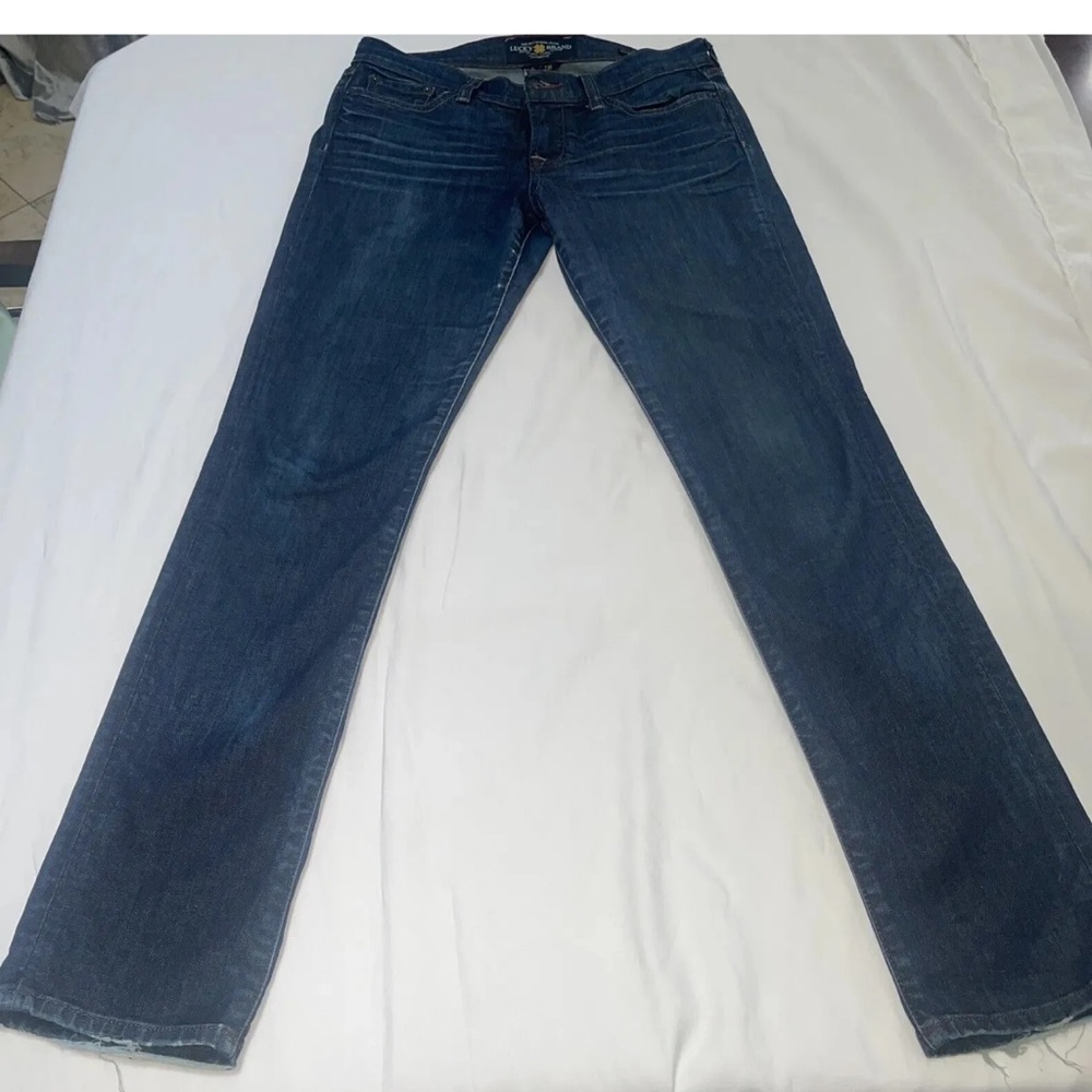 LUCKY BRAND Sweet n Straight Denim Blue Jeans Dark Wash Women's Size 6/28